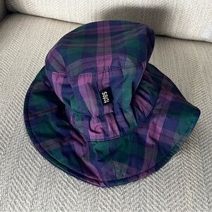 Totes Multicolor Plaid Hat